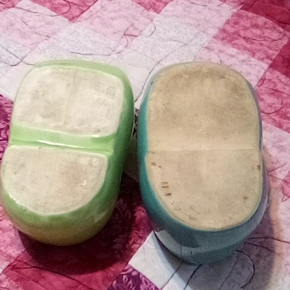 Vintage ceramic and porcelain shoe planters - Picture 8 of 8